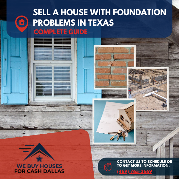 how to sell a house with foundation problems in Dallas