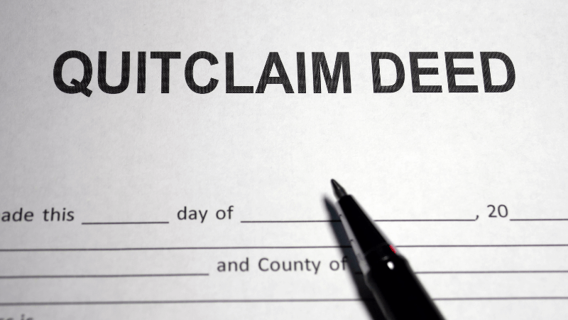 Can I Sell My House with a Quit Claim Deed in Texas?