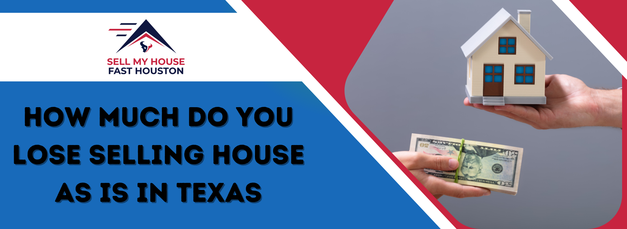 How much do you lose selling a house as-is In Texas