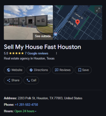 Cash For Houses Houston