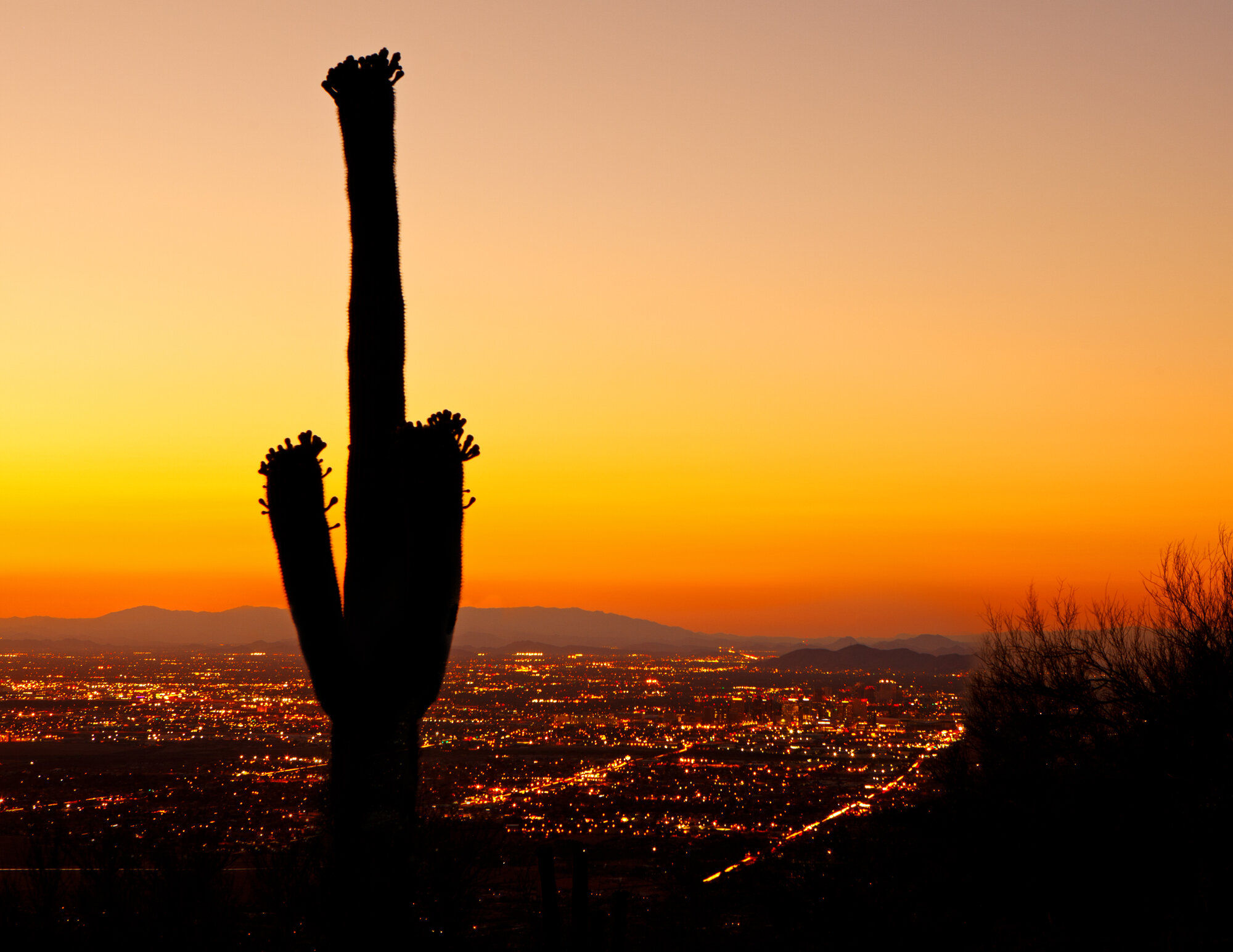 Sunset on Phoenix