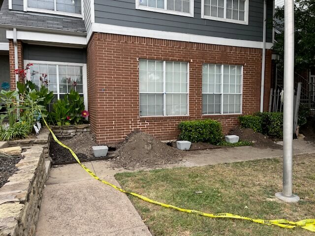 apartment foundation work