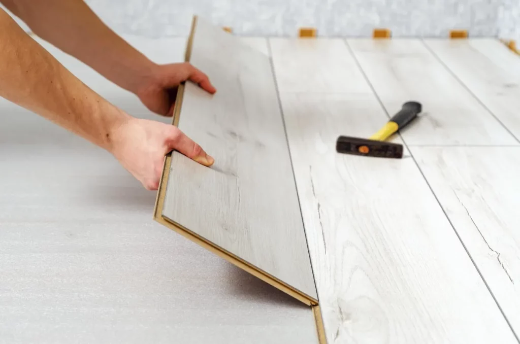 Laminate flooring is another cost-effective option