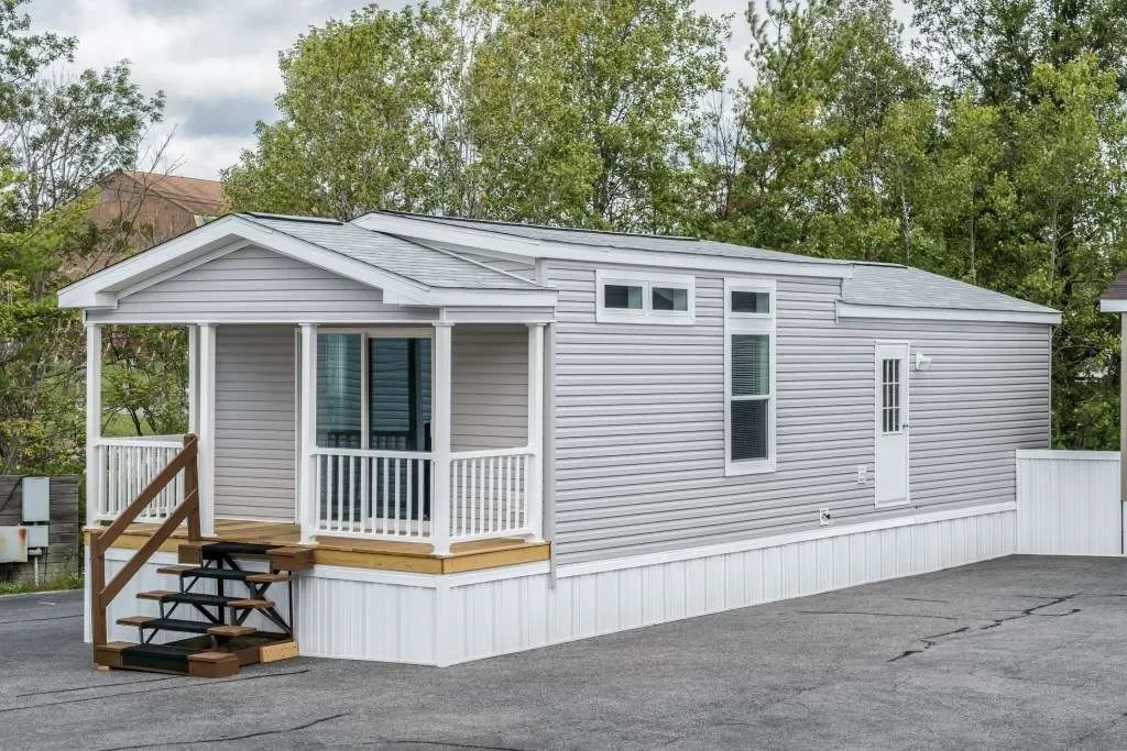 Single Wide Manufactured Home Exterior