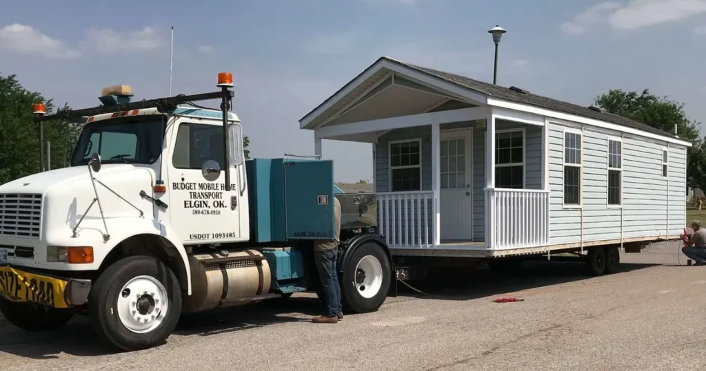 Tiny mobile home moving permit in Tennessee