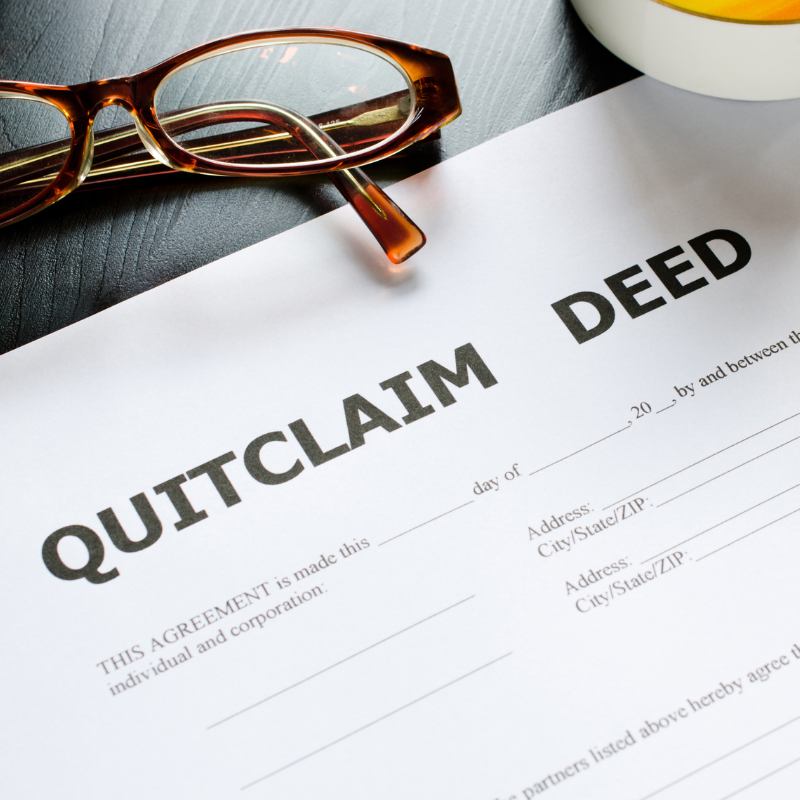 Quitclaim Deed Process In Maryland
