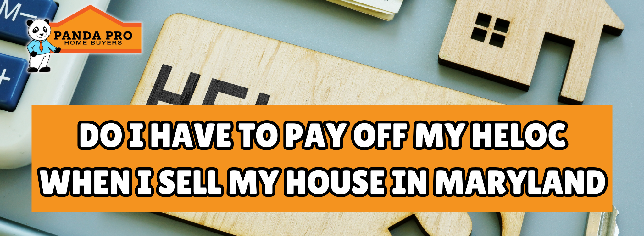 Am I required to pay off my HELOC when I sell my house in Maryland