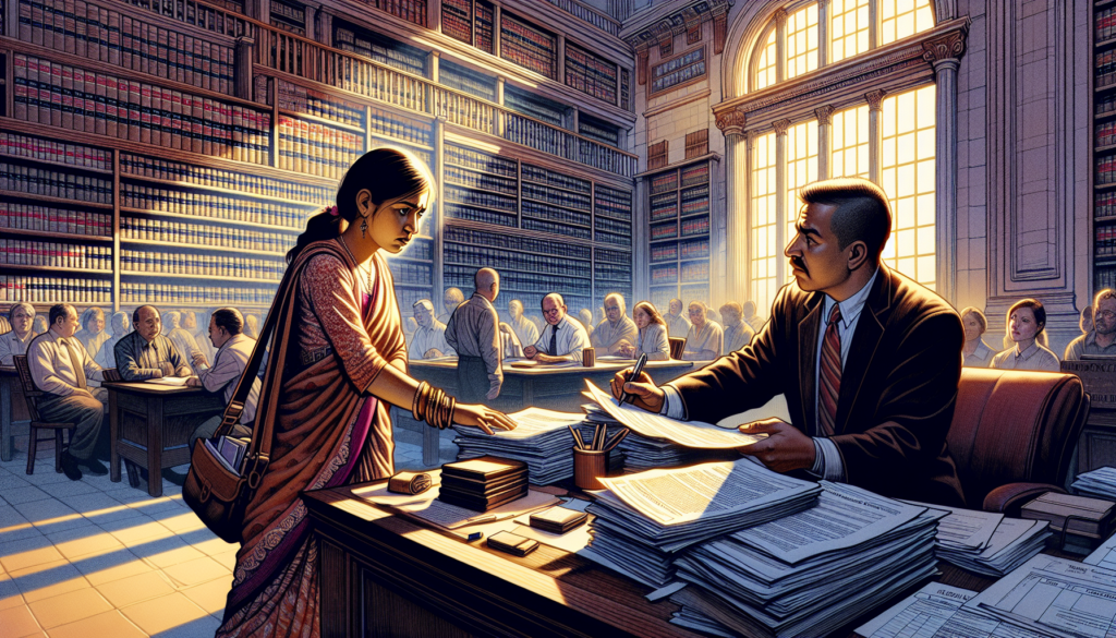 A depiction of the eviction petition filing process.