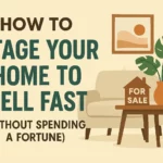 How to Stage Your Home to Sell Fast (Without Spending a Fortune)