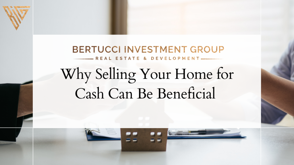 selling your home for cash