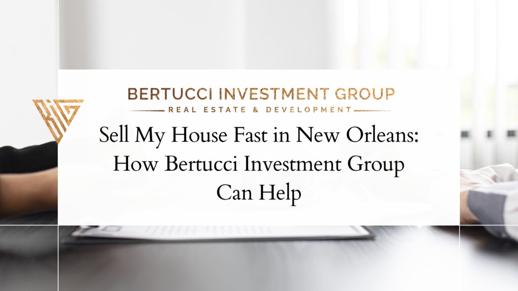 Sell My House Fast in New Orleans