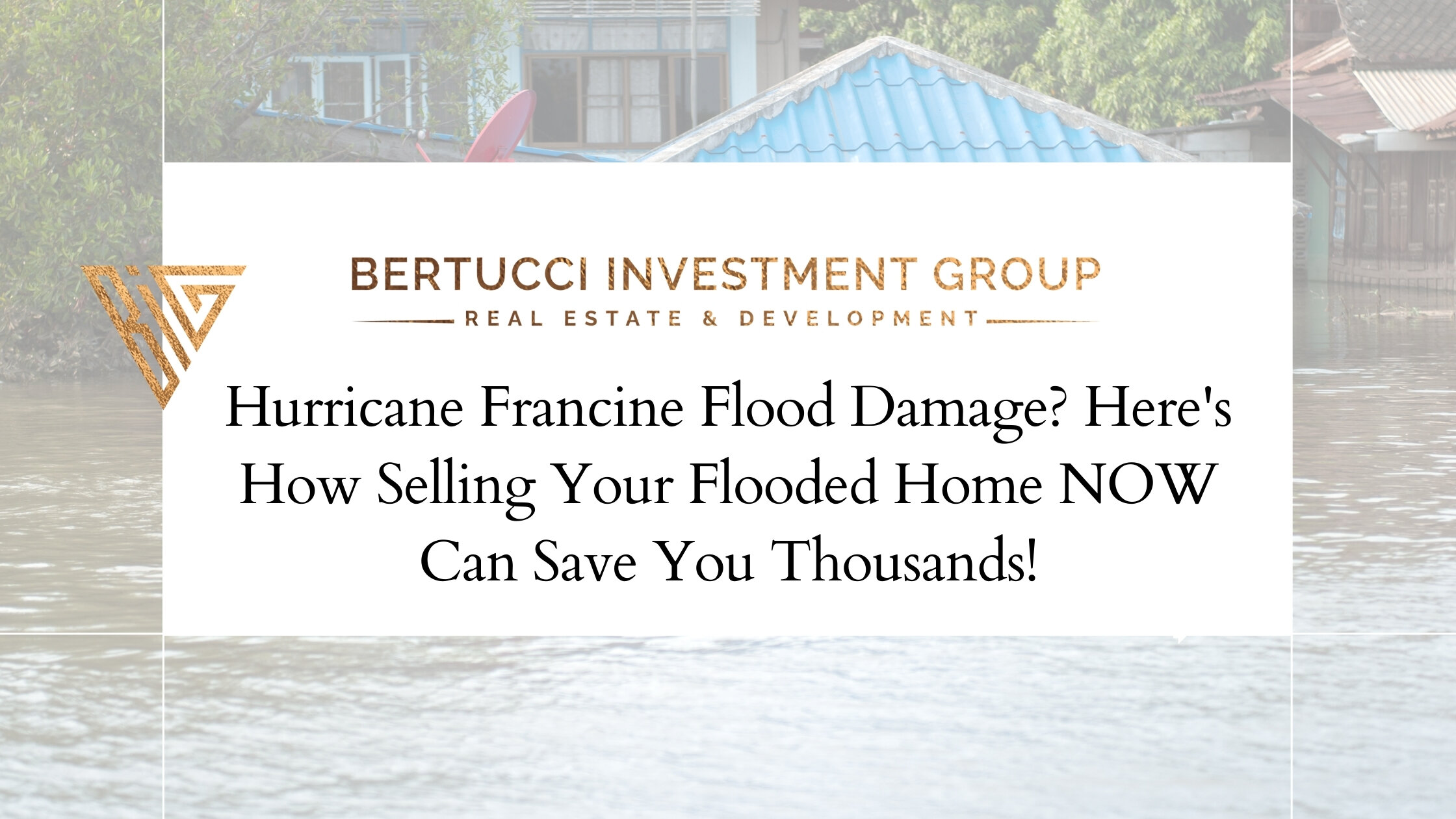 Hurricane Francine Flood Damage