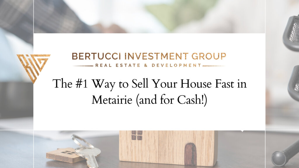 sell your house fast Metairie