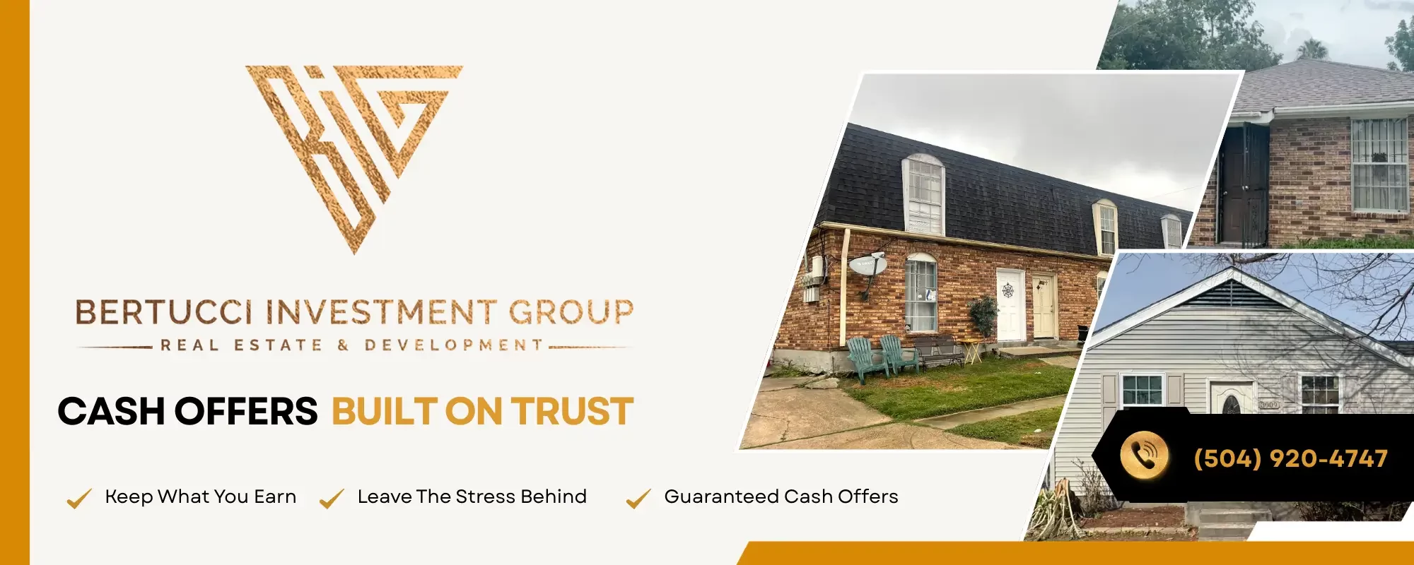 Sell House For Cash Benefits New Orleans
