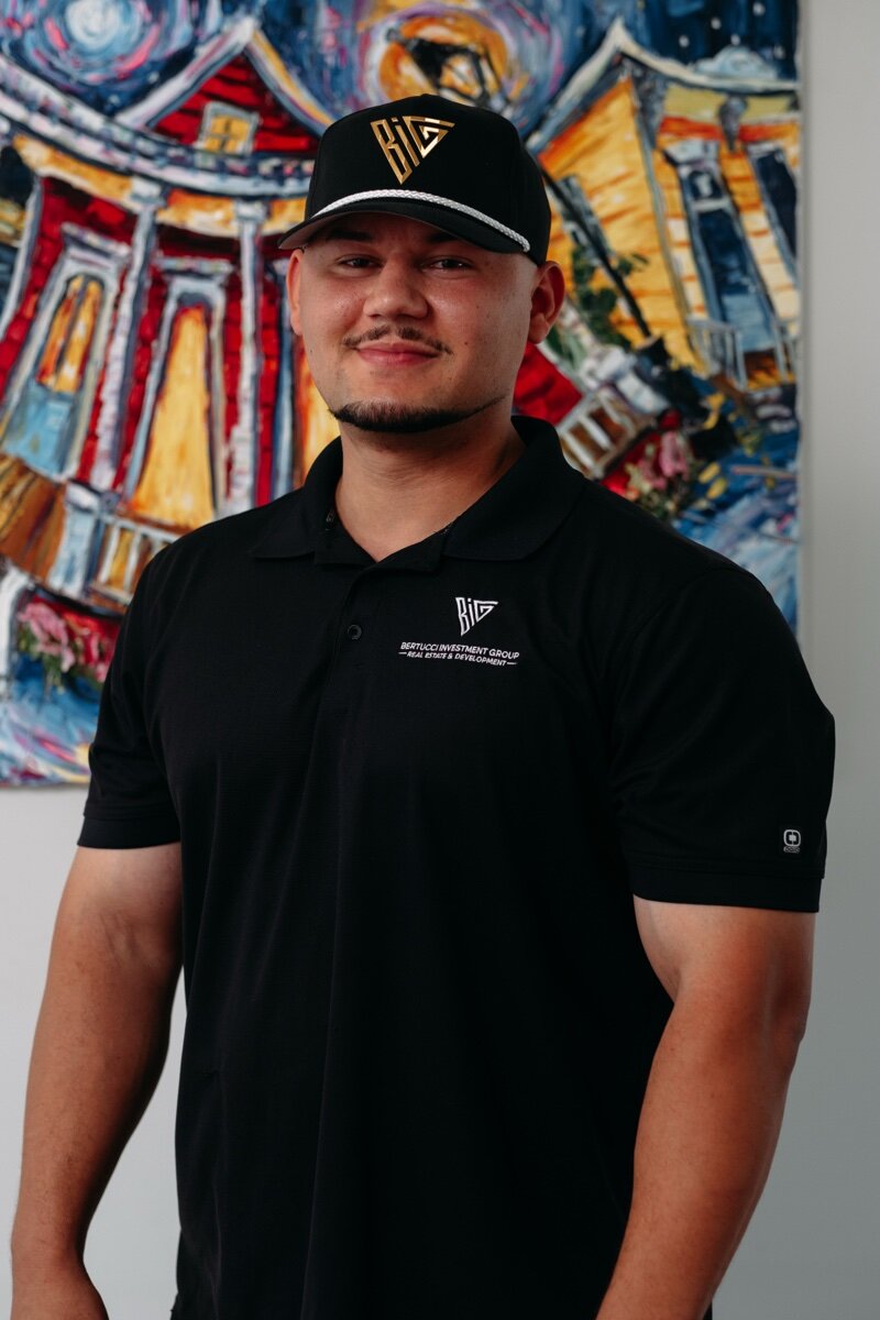 Bryan, Project Manager at Bertucci Investment Group, overseeing renovation projects across Metairie and New Orleans