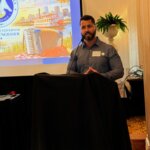 Tony Bertucci speaking at the September 17, 2026 community event