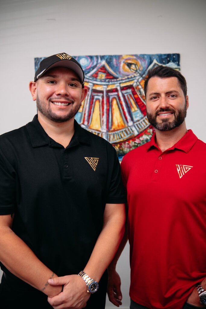 Bertucci Investment Group owners Andrew Rodriguez and Tony Bertucci, Metairie office
