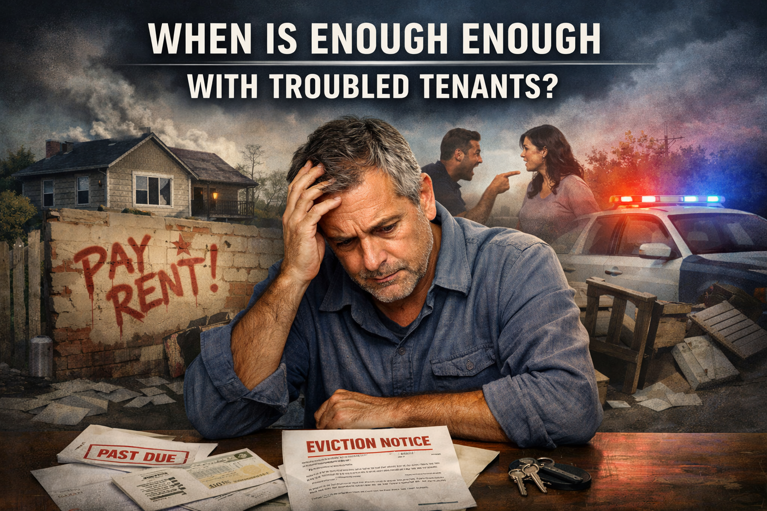 Problem tenants make being a landlord difficult