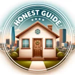 A house in front of the OKC skyline with text that says "Honest Guide".