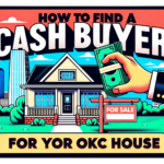OKC house for sale with a cash buyer out front.
