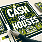 A cash for houses sign.