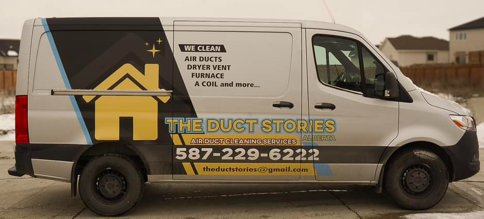 the duct stories Calgary duct cleaning truck