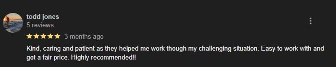 Happy homeowner reviews after selling their Indianapolis house fast for cash.