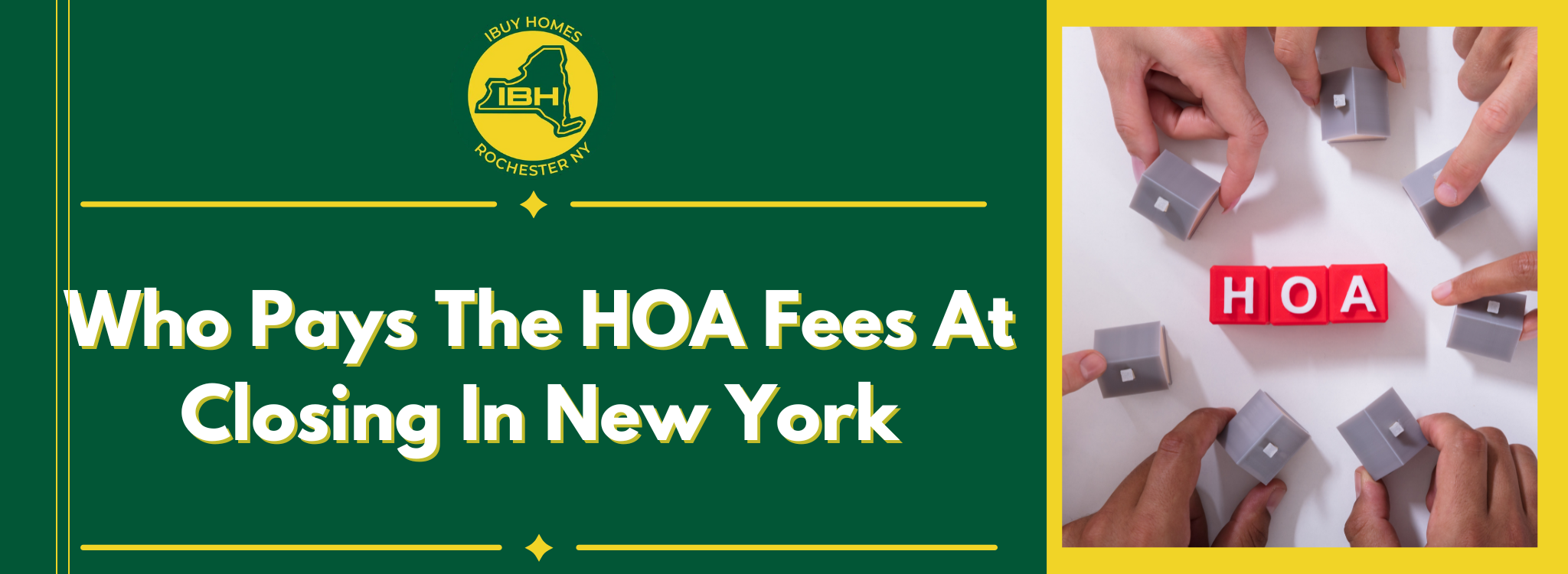 Who Pays The HOA Fees At Closing In New York BANNER Rochester