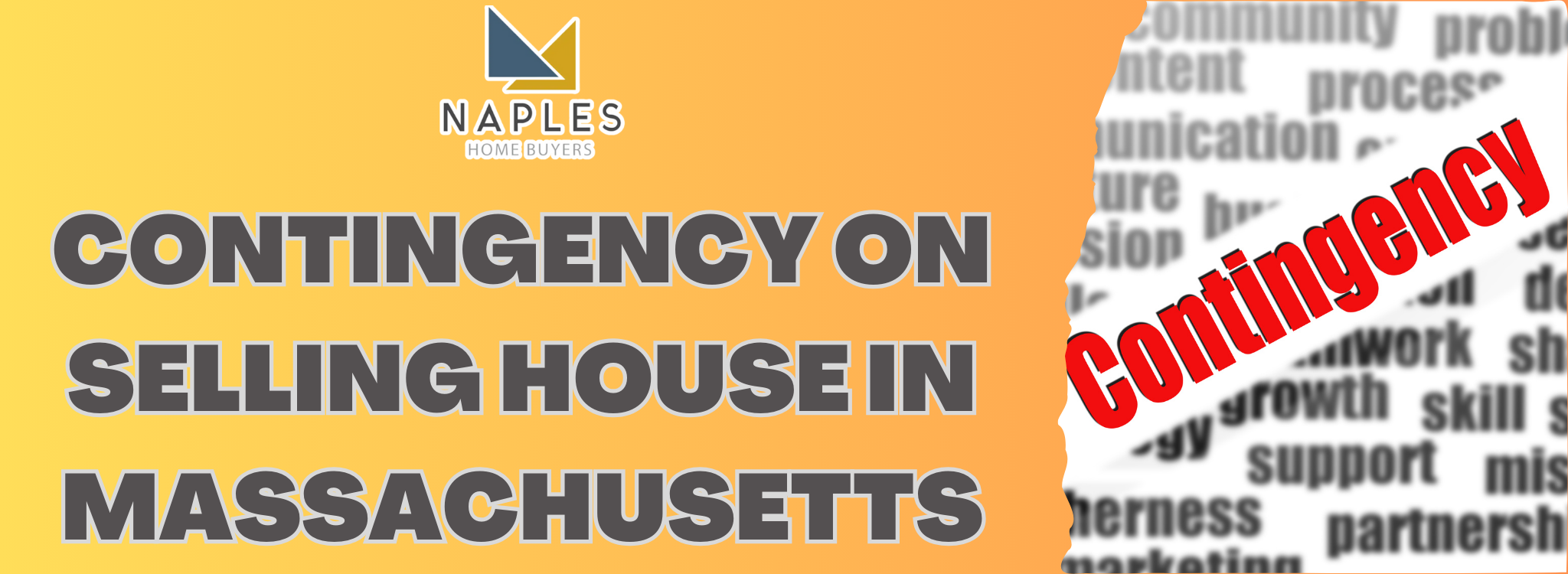 Contingency on Selling House In Massachusetts