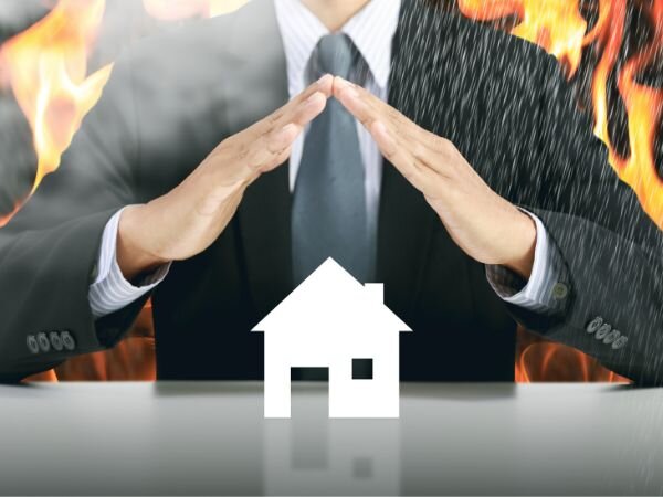 No insurance after a house fire in Massachusetts