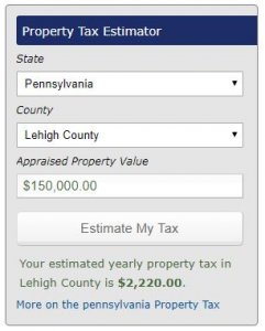 lehigh county property taxes