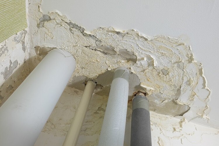 water damage from flood