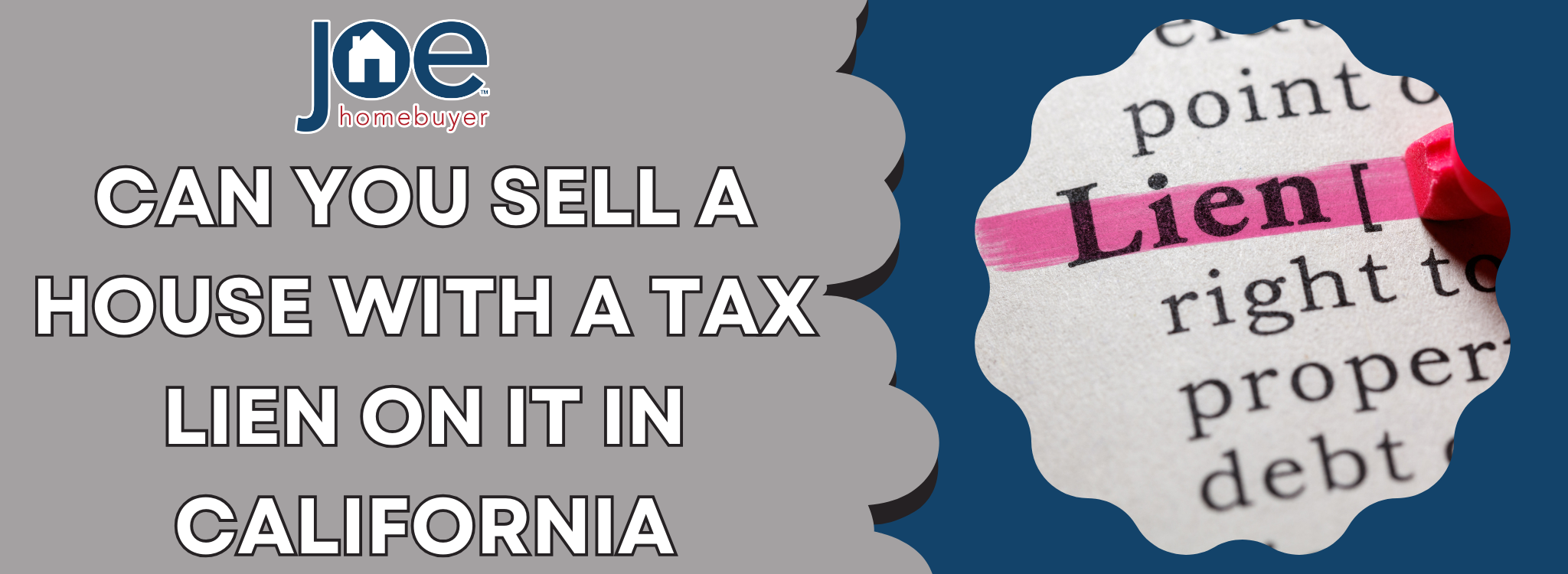 Can You Sell a Home With Lien In California