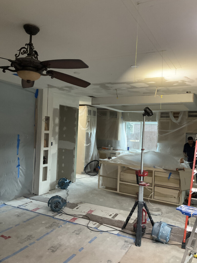 Kitchen before photo