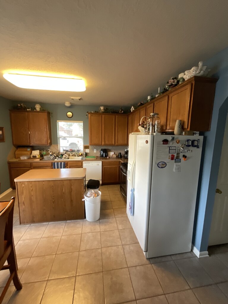 before kitchen remodel cypress texas