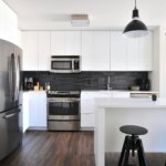 Kitchen in an Indiana house for sale with multiple owners.