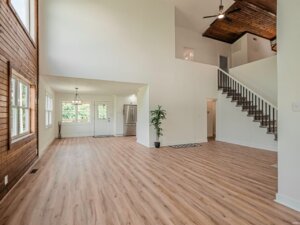 Large living area in Holland, Indiana home for sale.