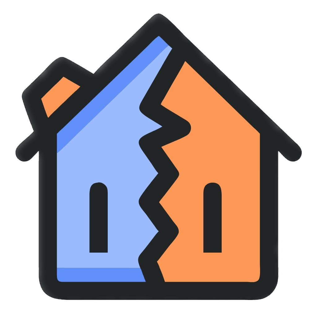 broken manufactured home