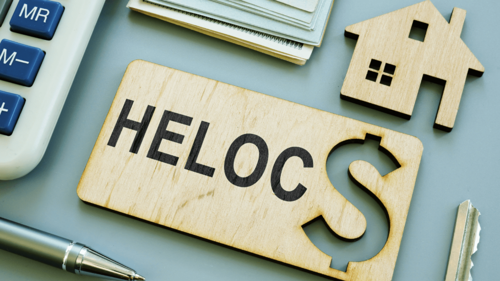 Do I have to pay off my Heloc when i sell my house in Illinois