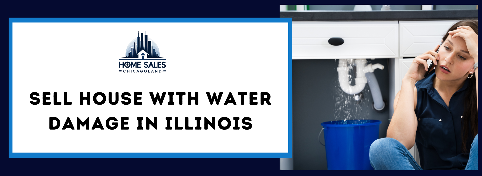 sell house with water damage Illinois