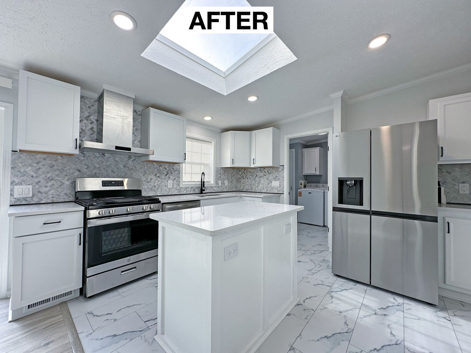 Kitchen after an HSC Refresh and Sell renovation