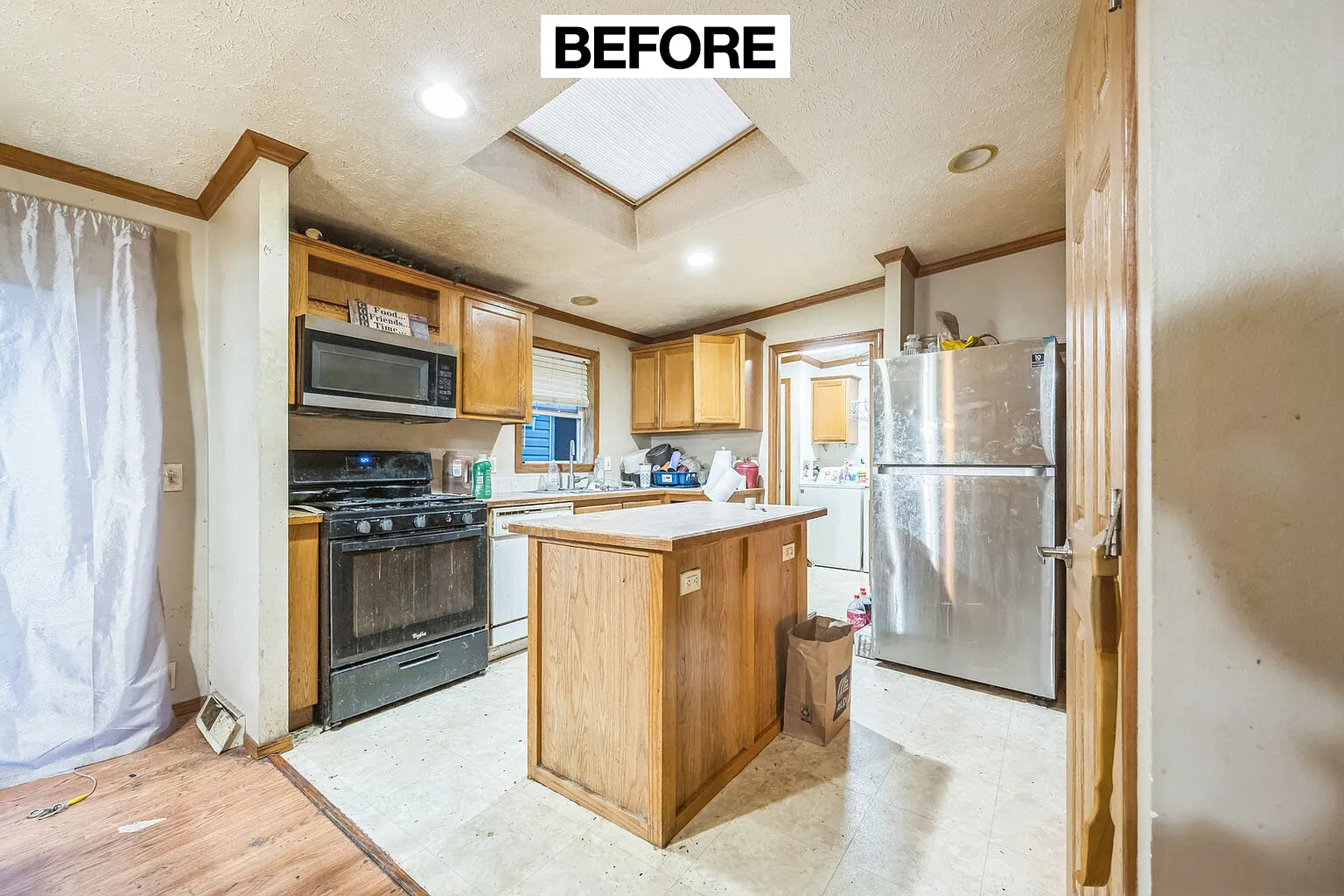 Kitchen before an HSC Refresh and Sell renovation