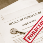Notice of Foreclosure document with a key, emphasizing urgent solutions to prevent foreclosure in Ohio for homeowners.