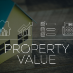 Miniature house model with property value checklist and calculator symbolizing rental property appraisal in Ohio.