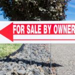 For Sale By Owner sign in front of a house in Cincinnati, illustrating the process of selling a home without an agent to save on commissions and have more control over the sale.