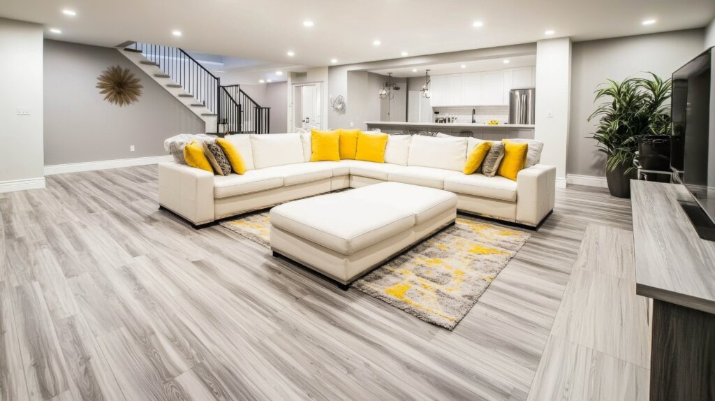 Finished basement remodel