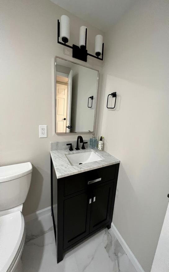 After renovation – Bathroom in Alexandria, VA - Amesbury Ct