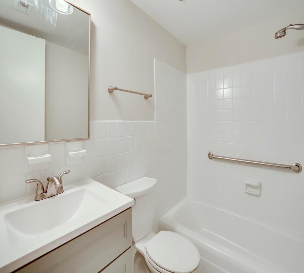 After renovation – Bathroom in Alexandria, VA - Canterbury Sq