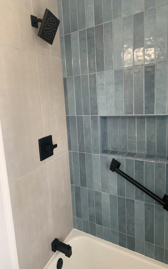 After renovation – Bathroom in Alexandria, VA - Gentry Ave