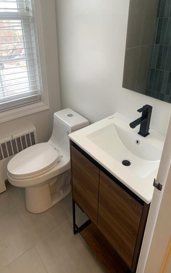 After renovation – Bathroom in Alexandria, VA - Gentry Ave